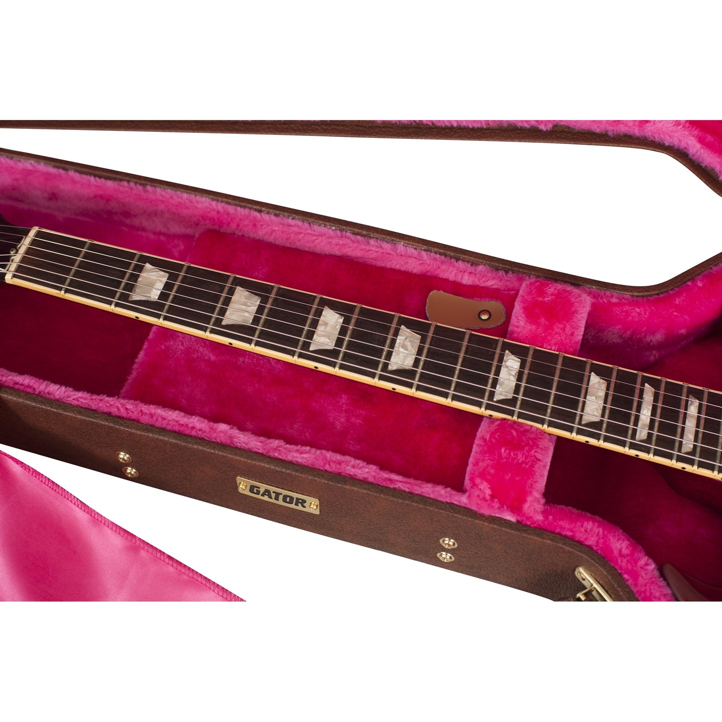 Gator GW-SG-BROWN Gibson SG Deluxe Wood Case