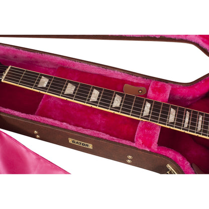 Gator GW-SG-BROWN Gibson SG Deluxe Wood Case