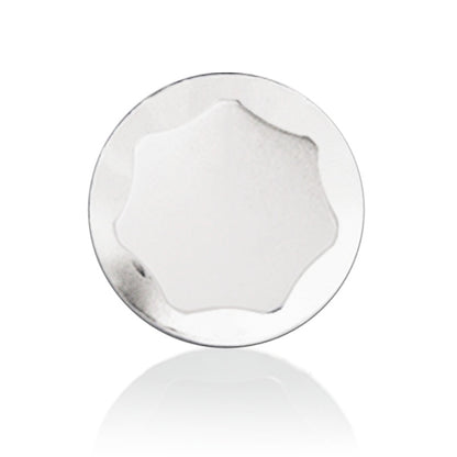 AtlasIED HX22-W Skirted Knob For Quarter-Inch Shaft | White