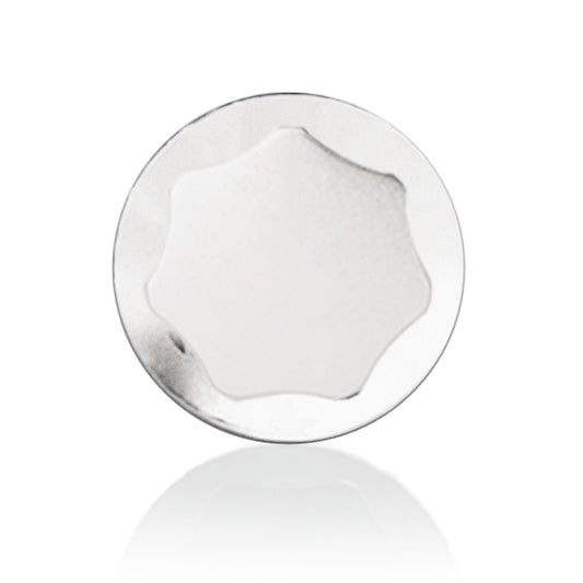 AtlasIED HX22-W Skirted Knob For Quarter-Inch Shaft | White
