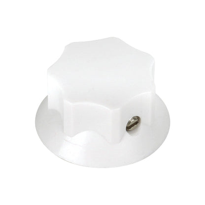 AtlasIED HX22-W Skirted Knob For Quarter-Inch Shaft | White