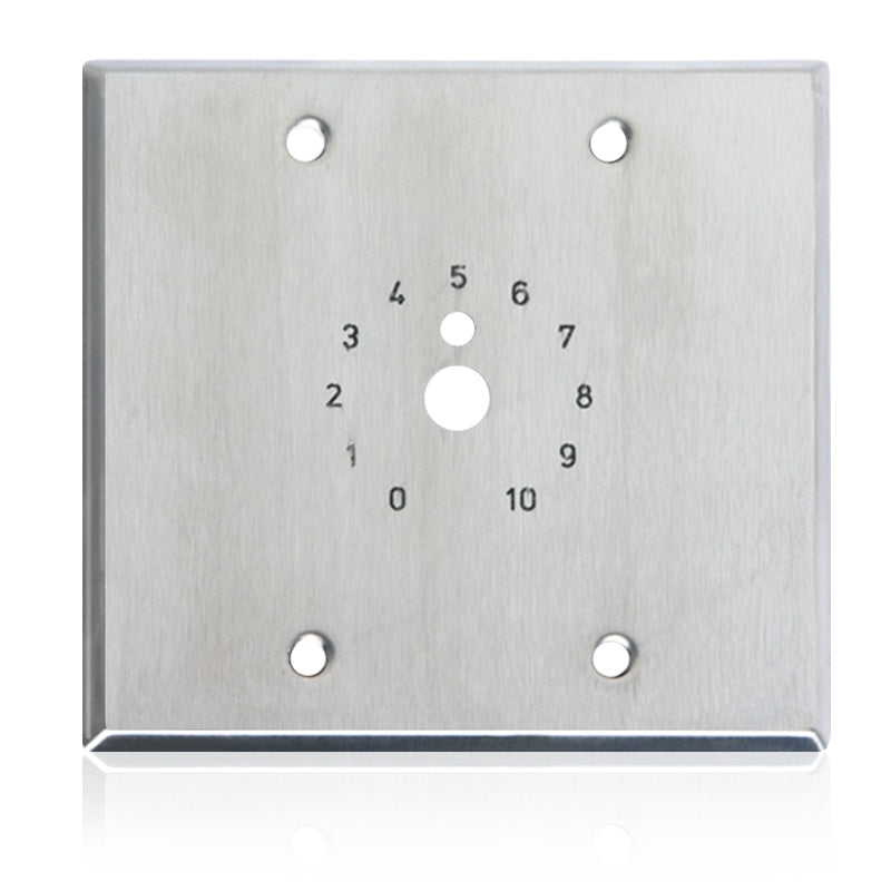 AtlasIED HX25-2 Double Gang Stainless Steel Plate