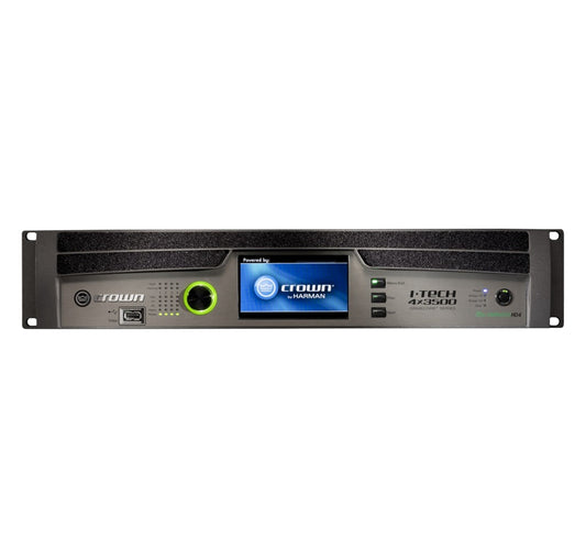Crown I-Tech 4x3500HDS Power Amplifier with Speakon Connectors