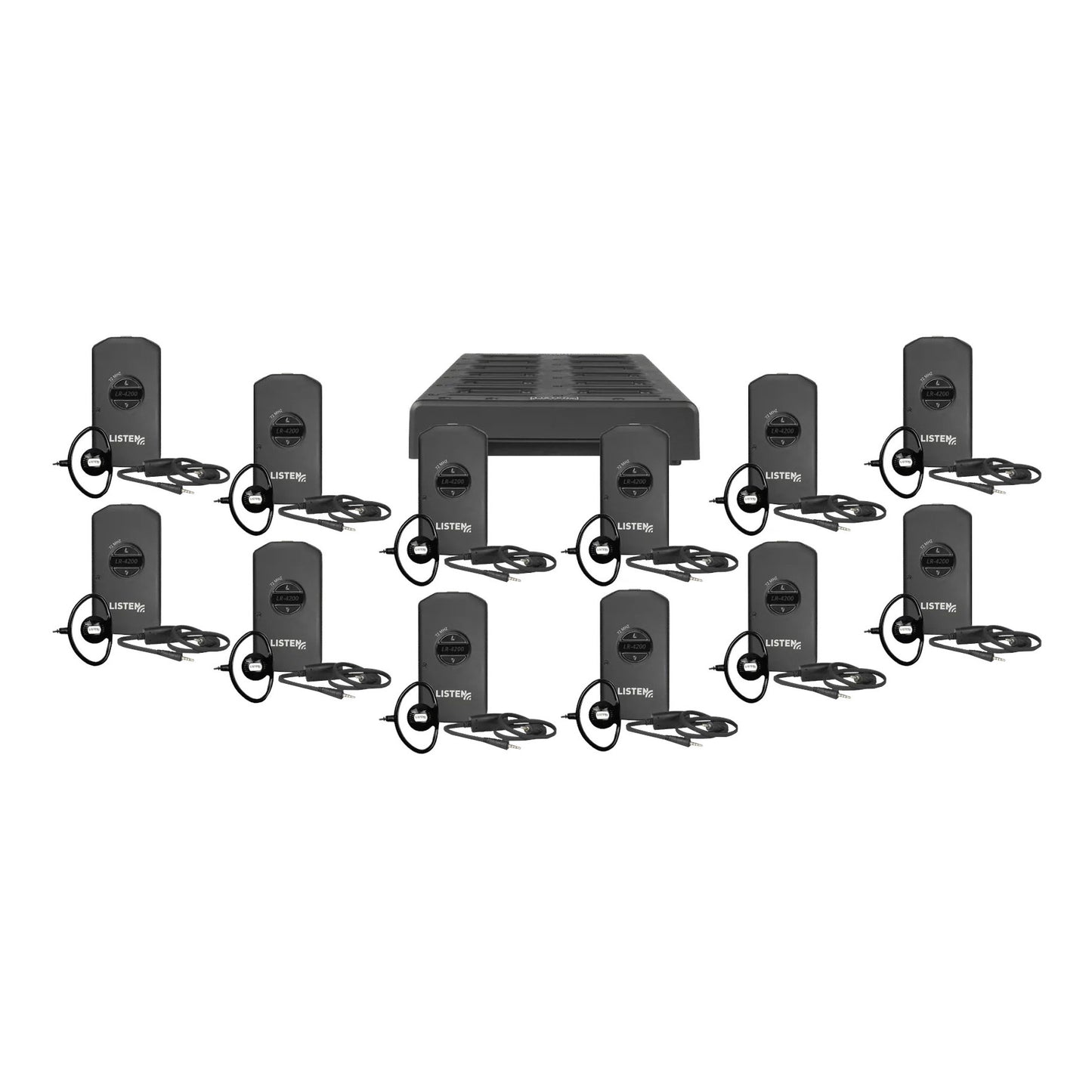 Listen Technologies LP-41-072-01 Intelligent DSP RF Receiver (12-Pack)