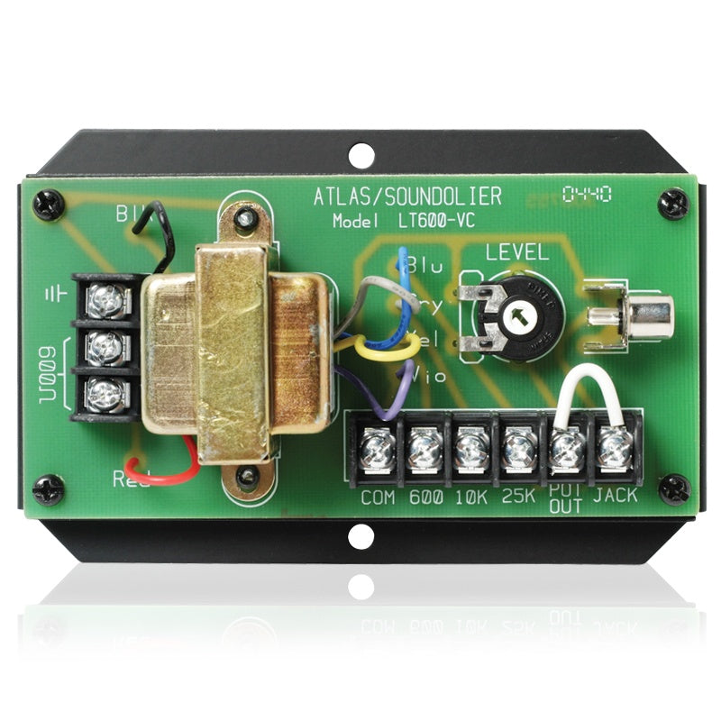 AtlasIED LT600-VC 600-Ohm Impedance Matching Isolation Transformer