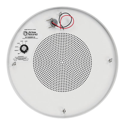 AtlasIED M1000R 8 Dual Cone Sound Masking Speaker black