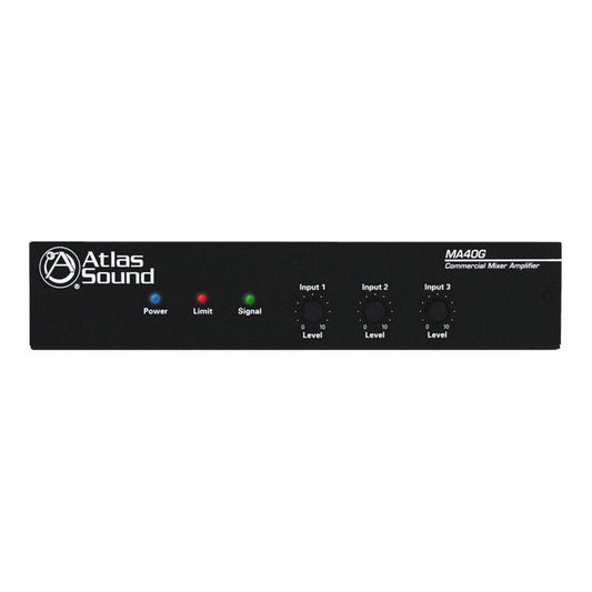 AtlasIED MA40G 40-Watt, 3-Input Mixer Amplifier