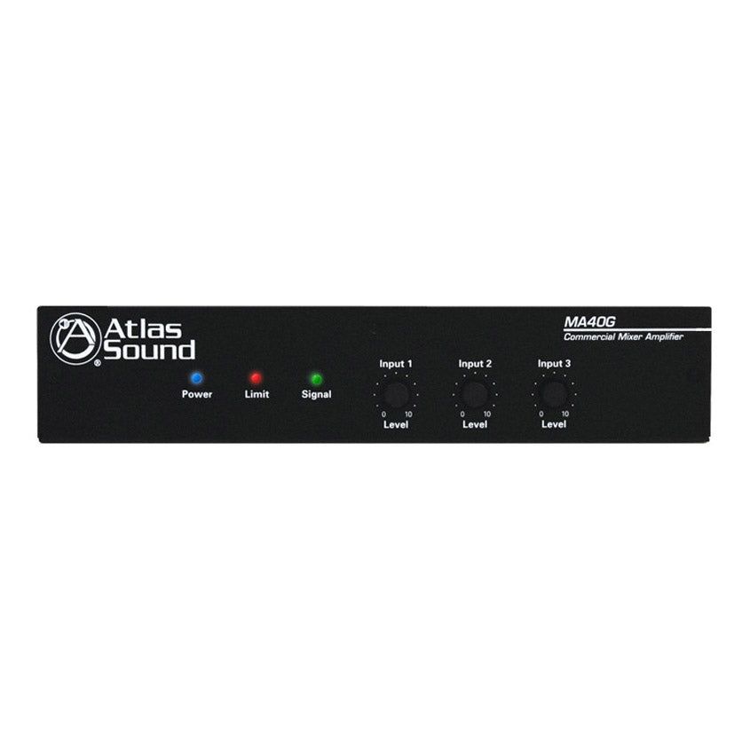 AtlasIED MA40G 40-Watt, 3-Input Mixer Amplifier