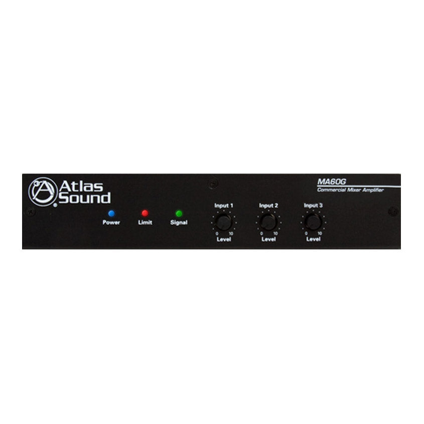 AtlasIED MA60G 60-Watt, 3-Input Mixer Amplifier