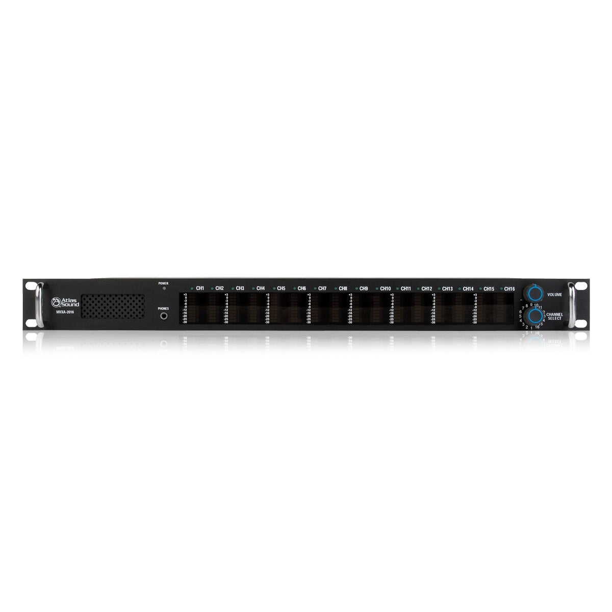 AtlasIED MVXA-2016 16-Channel Active Audio Monitor Panel