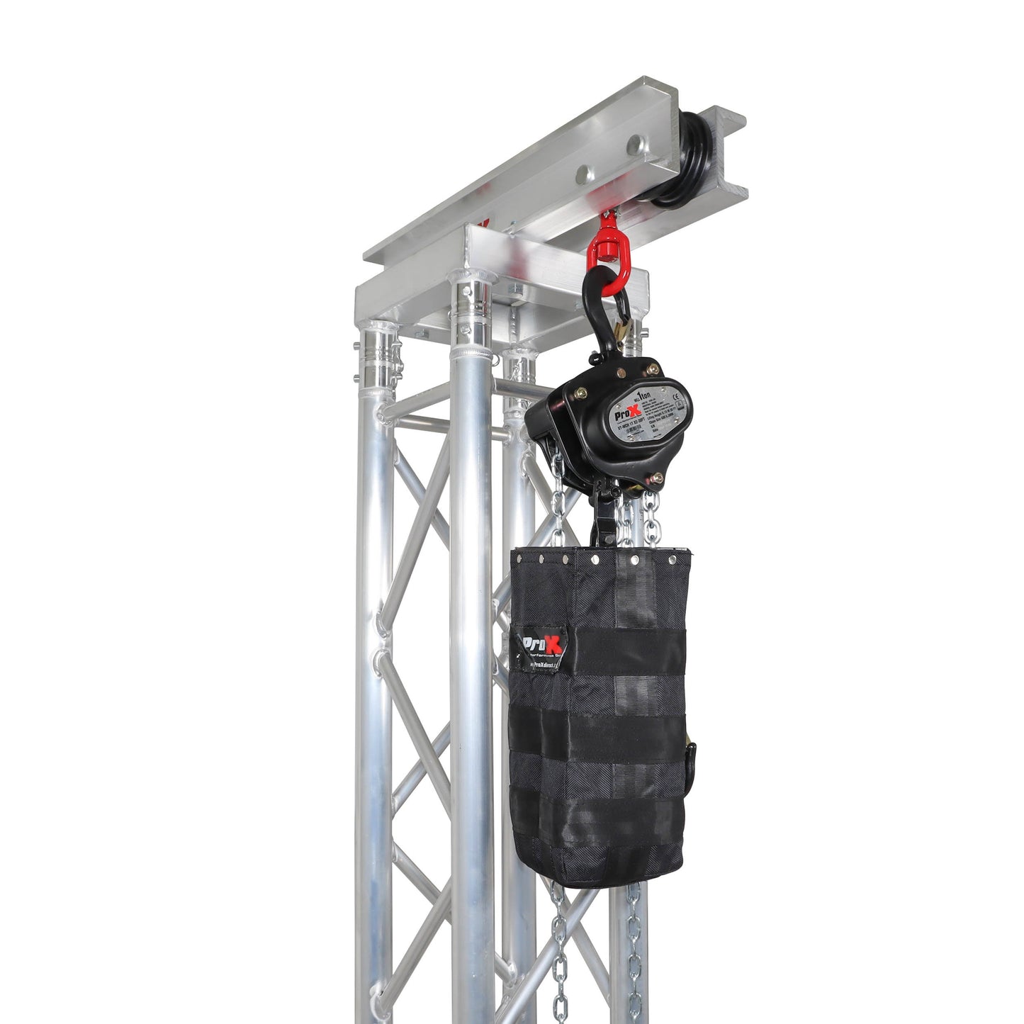 ProX XT-MCH1TX2-30FT Pair 1-Ton Manual Chain Hoists For Stage Truss