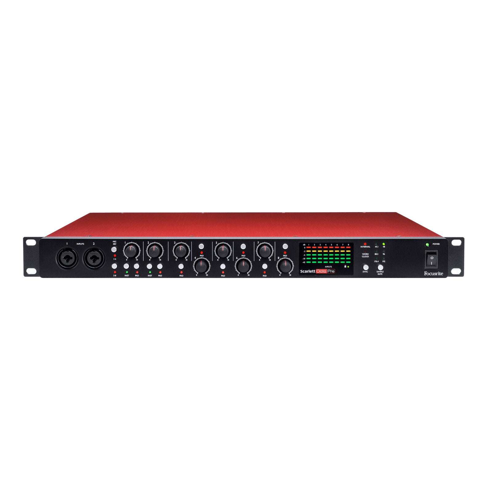 Focusrite Scarlett OctoPre 8 Channel Mic Preamp