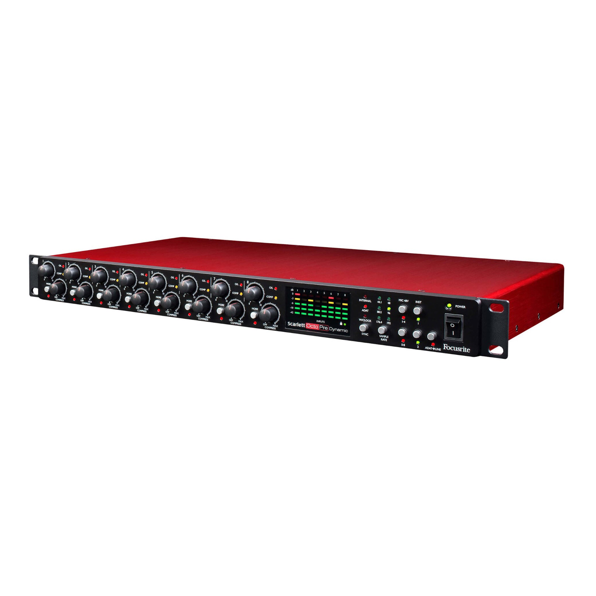 Focusrite Scarlett OctoPre Dynamic 8-Channel Mic Preamp