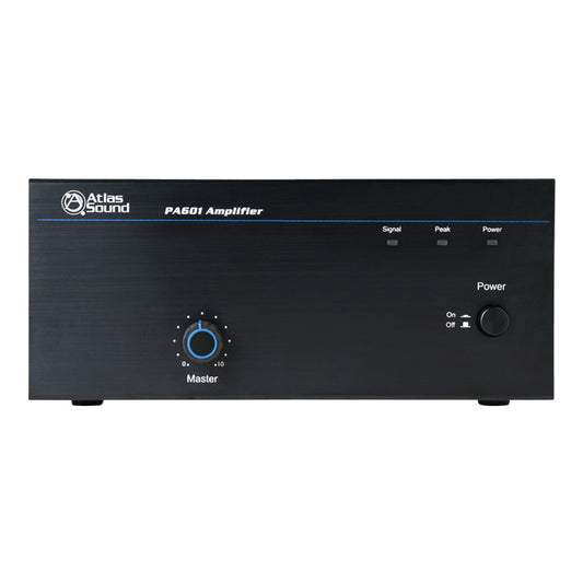 AtlasIED PA601 Single Channel 60W Power Amplifier front