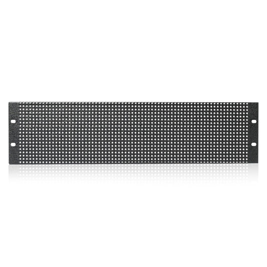 AtlasIED PPF2 19" 2 RU Flush Rack Panel | Perforated
