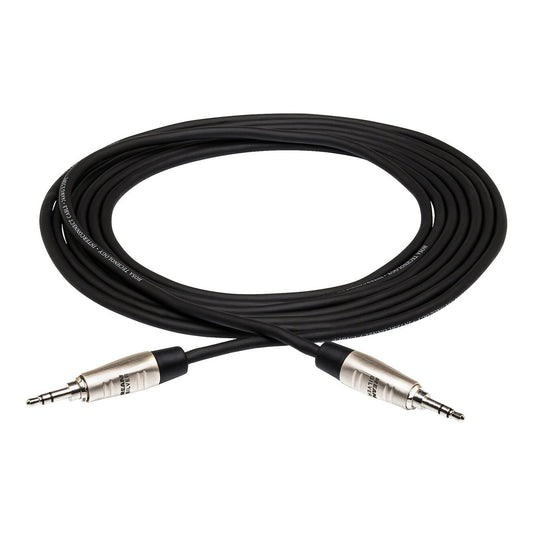 Hosa Pro REAN 3.5mm TRS Stereo Interconnect Cable coil