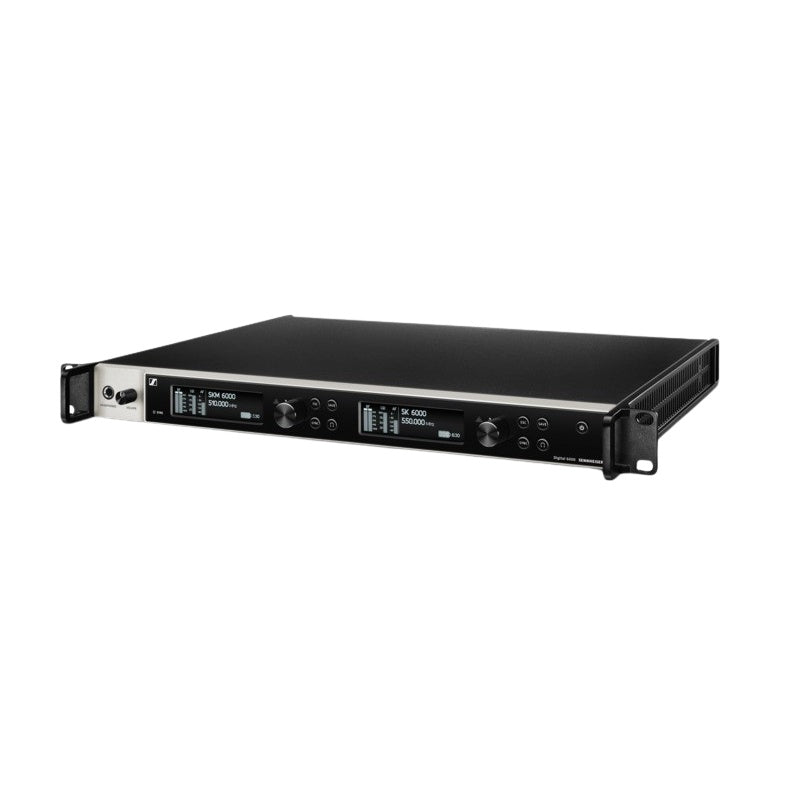 Sennheiser EM 6000 DANTE 2-Channel Digital Receiver With True Bit Diversity
