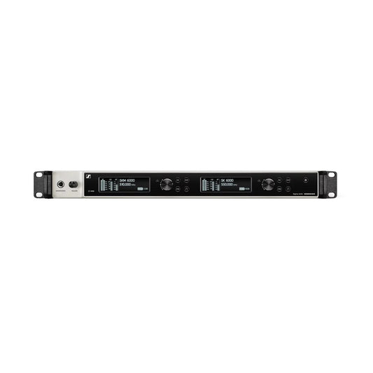 Sennheiser EM 6000 DANTE 2-Channel Digital Receiver With True Bit Diversity