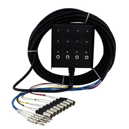 ProCo Sound SMC StageMASTER Snake | 25 ft | 1/4" | 8x4