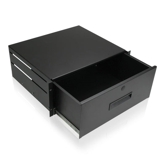 AtlasIED SD4-14 Recessed 4RU Storage Drawer With 14" Extension