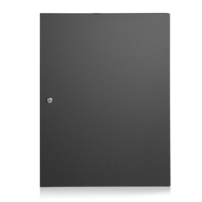AtlasIED Steel Front Door for Desk Top Cabinets Optional Steel Rack Door | 14 RU