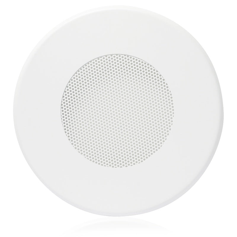AtlasIED T61-8W Decorative 8" Torsion Spring Steel Ceiling Baffle