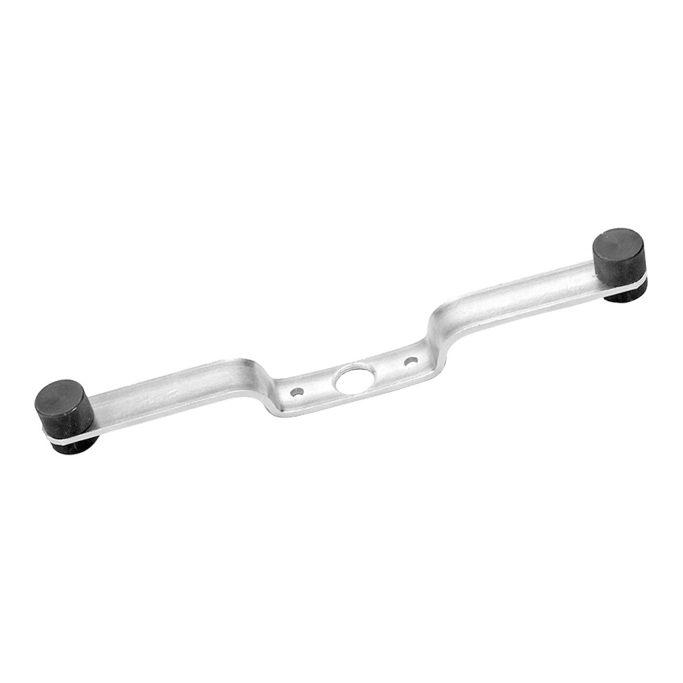 AtlasIED TM-1 Clip Dual Microphone Mount, Chrome