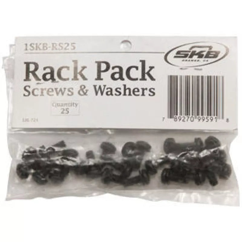 SKB 1-RS25 Rack Screws and Washers