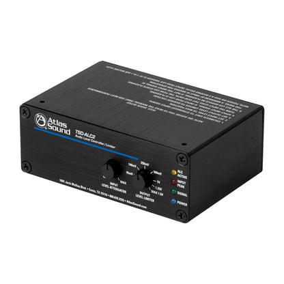 AtlasIED TSD-ALC2 2-Channel Auto Audio Level Controller Limiter