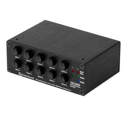 AtlasIED TSD Distribution Amplifier Isolated Signal Distribution | 2 x 8