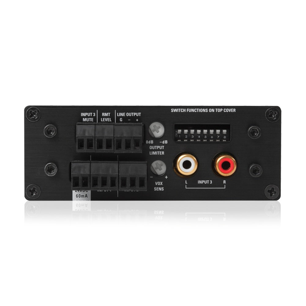 AtlasIED TSD-MIX31RL 3x1 Mic and Line Mixer With Priority Paging