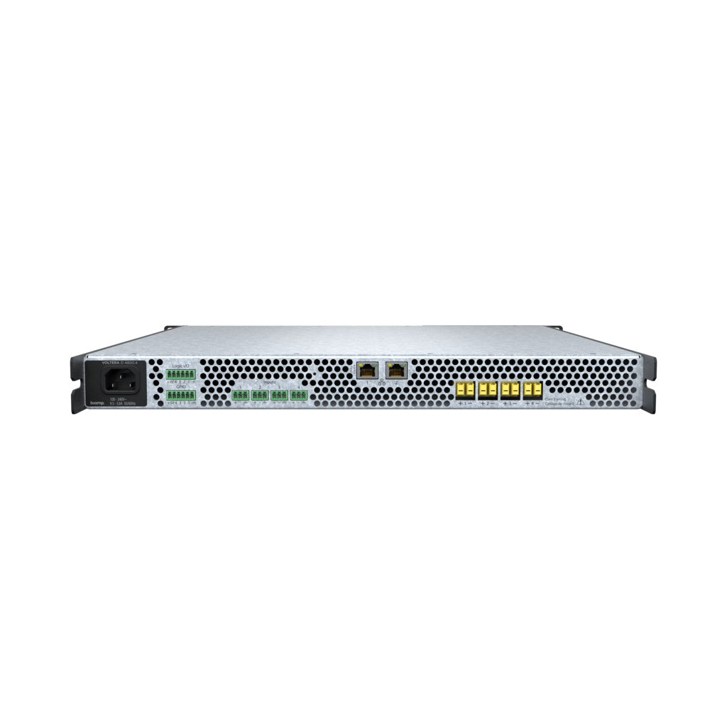 Biamp Voltera D 4800.4 Networked DSP Amplifier With AVB