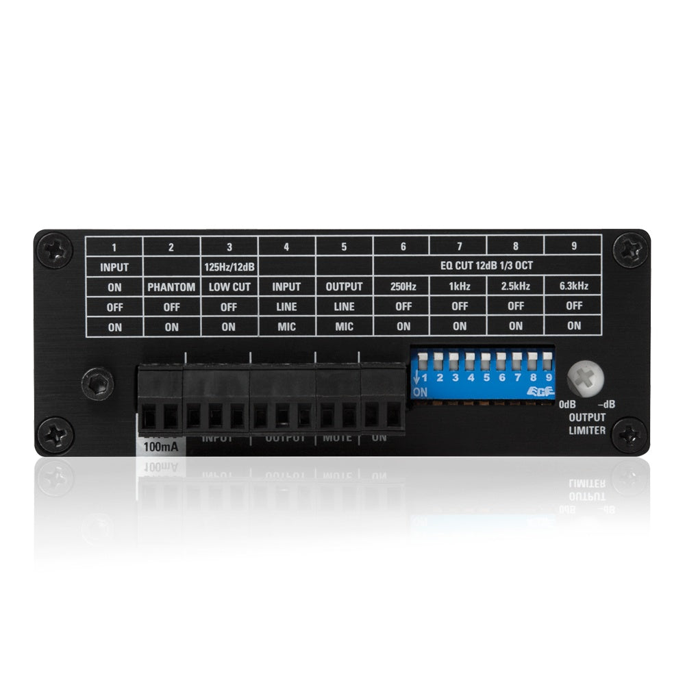 AtlasIED TSD-ML11 Mic Line Preamp With EQ and Limiter