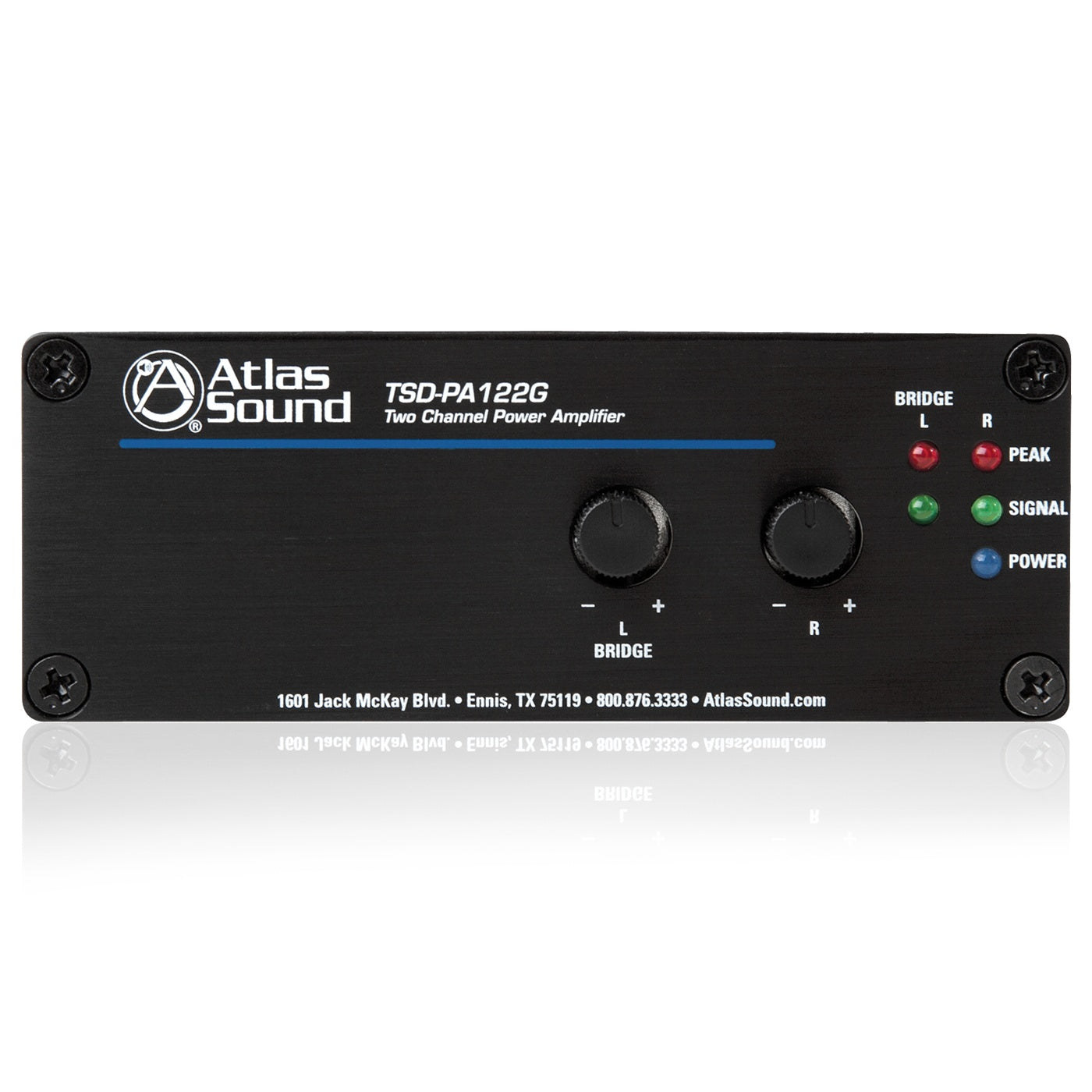 AtlasIED TSD-PA122G 2-Channel Low Ohm Power Amplifier