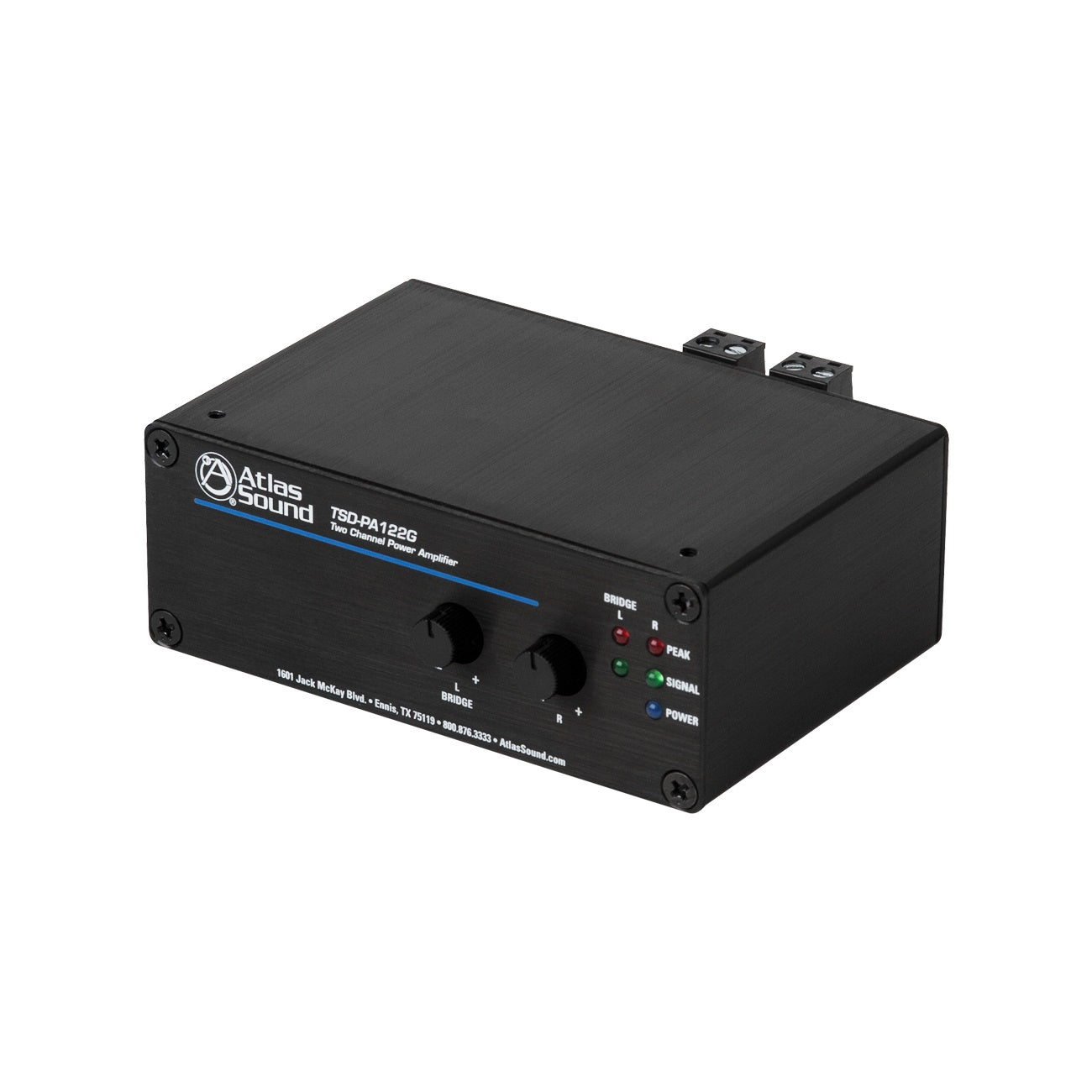 AtlasIED TSD-PA122G 2-Channel Low Ohm Power Amplifier