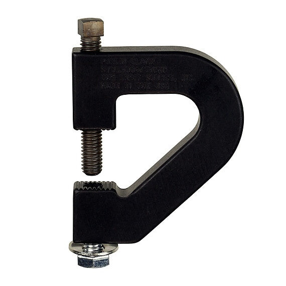 The Light Source Purlin Clamp Aluminum Truss Beam Clamp | 3/8" | Black