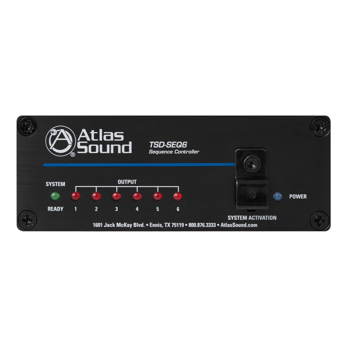 AtlasIED TSD-SEQ6 AC Sequence Controller