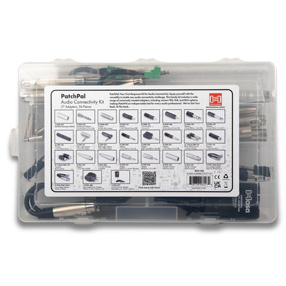 Hosa MAK-582 PatchPal Multi Adapter Kit for Audio and DMX