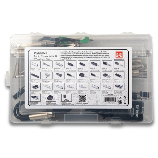 Hosa MAK-582 PatchPal Multi Adapter Kit for Audio and DMX