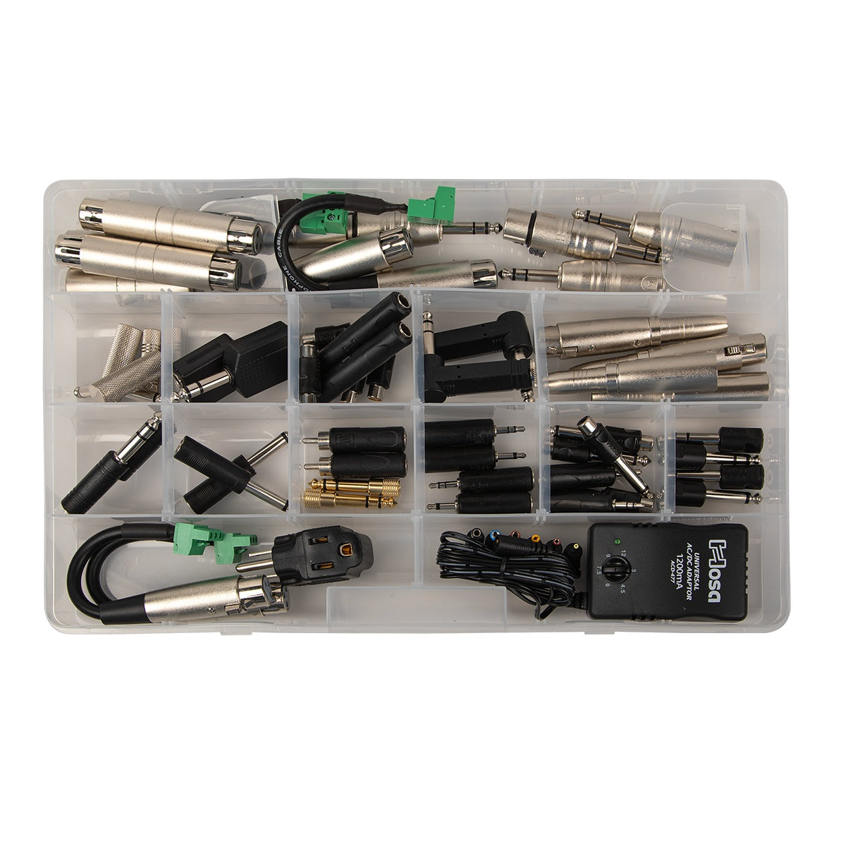 Hosa MAK-582 PatchPal Multi Adapter Kit for Audio and DMX