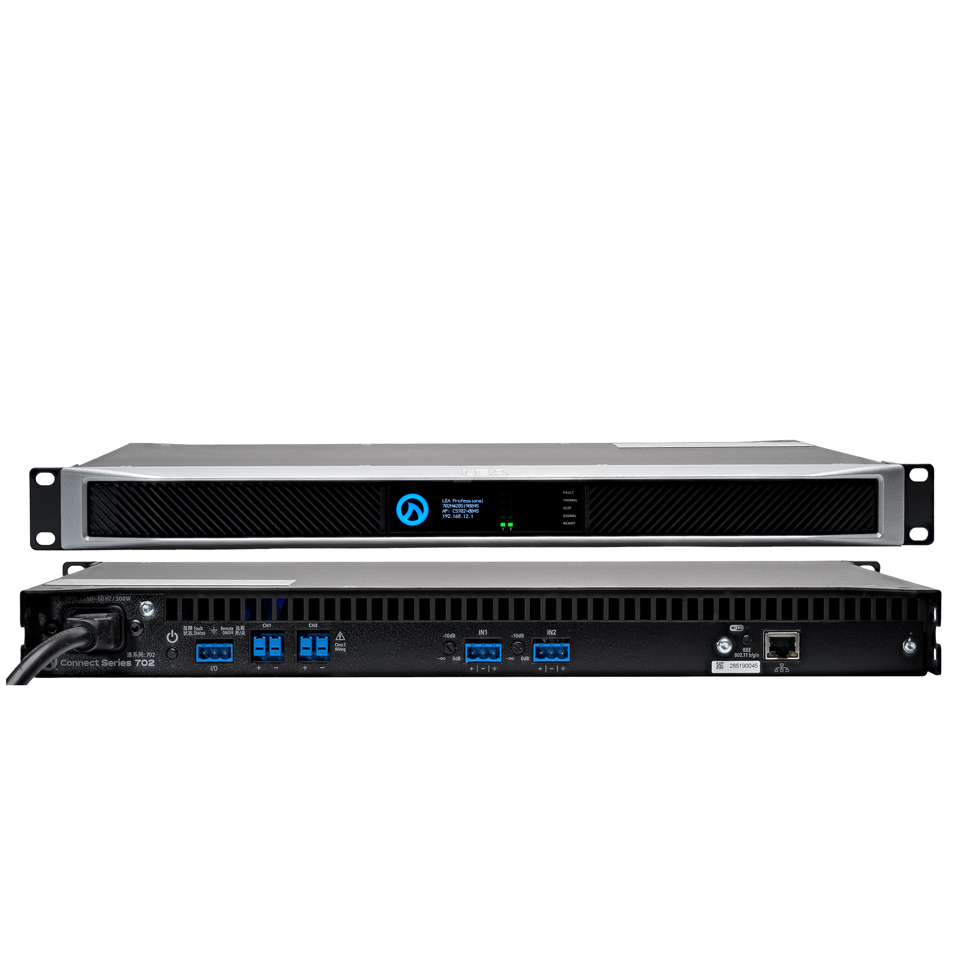 LEA Professional CS702-G Smart Amplifier