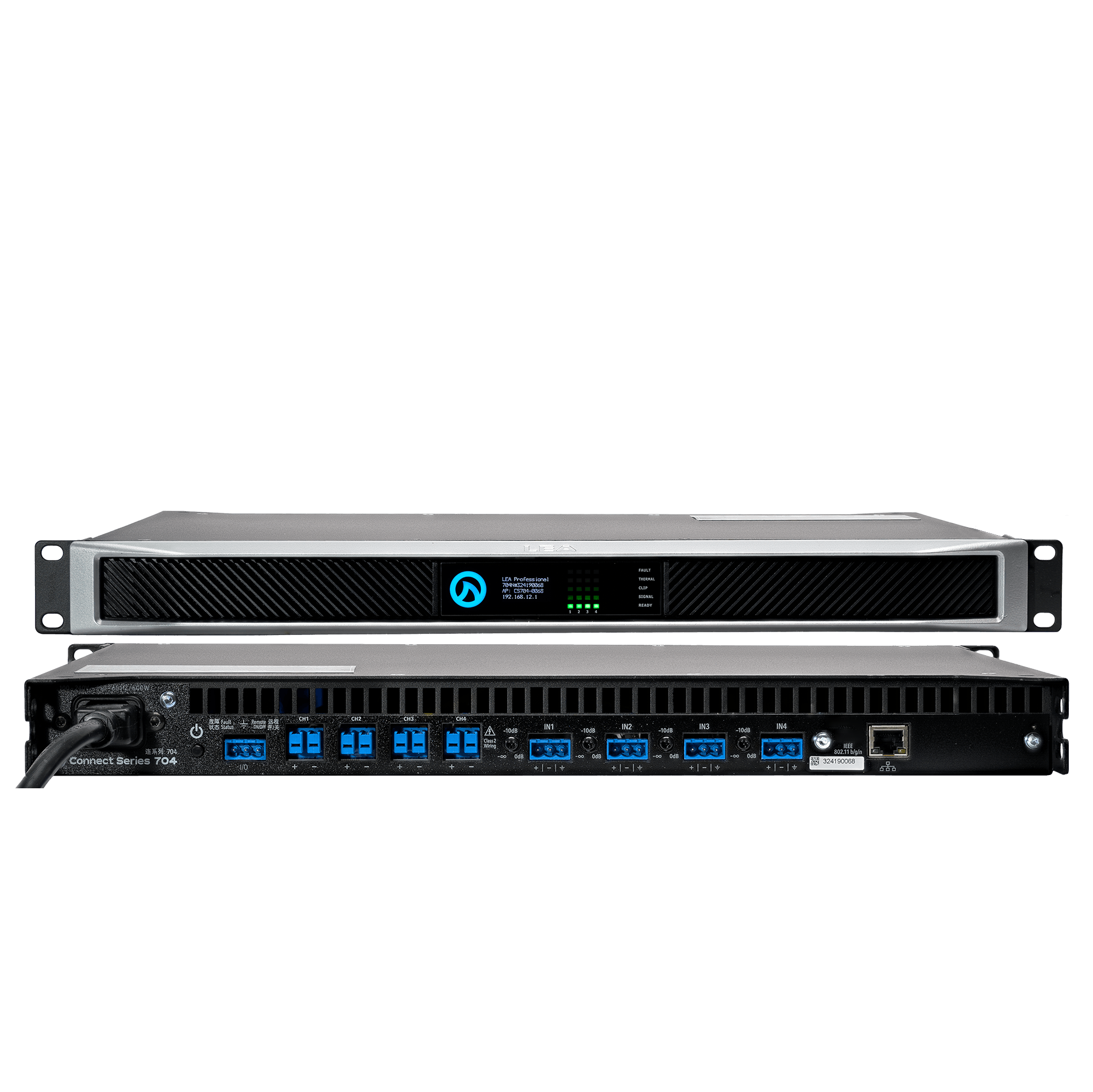 LEA Professional CS704-G Smart Amplifier