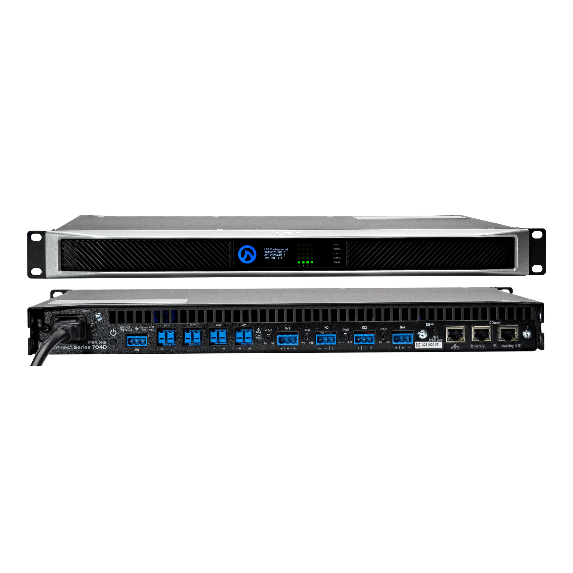 LEA Professional CS704D-G Smart Amplifier