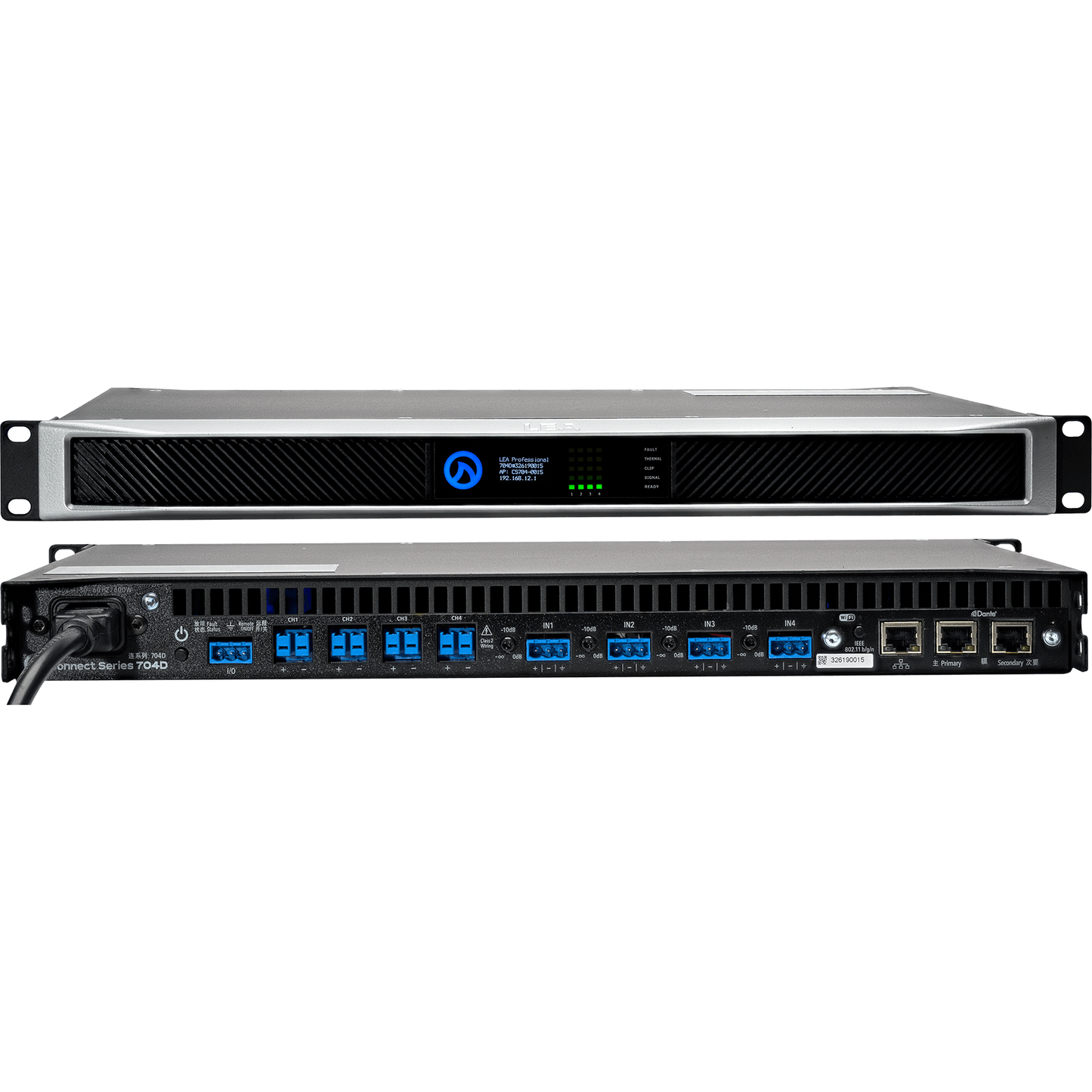 LEA Professional CS1504D-G High Power Smart Amplifier