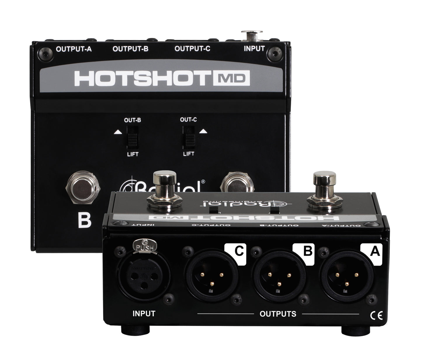 Radial R800 1501 HotShot MD Multi-Output Dynamic Mic Switcher