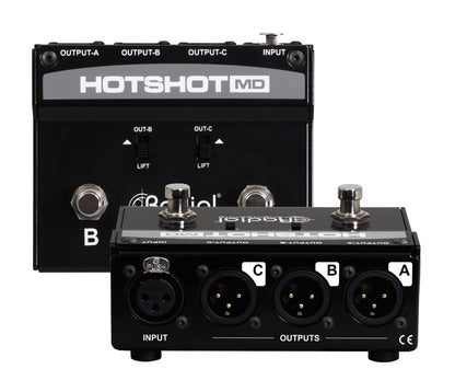 Radial R800 1501 HotShot MD Multi-Output Dynamic Mic Switcher
