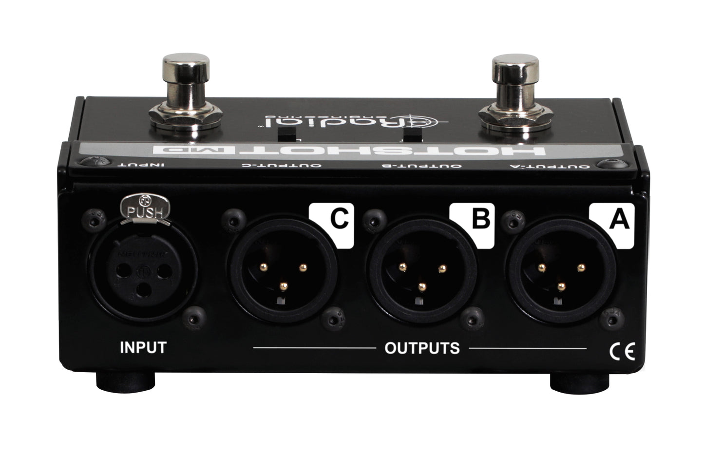 Radial R800 1501 HotShot MD Multi-Output Dynamic Mic Switcher