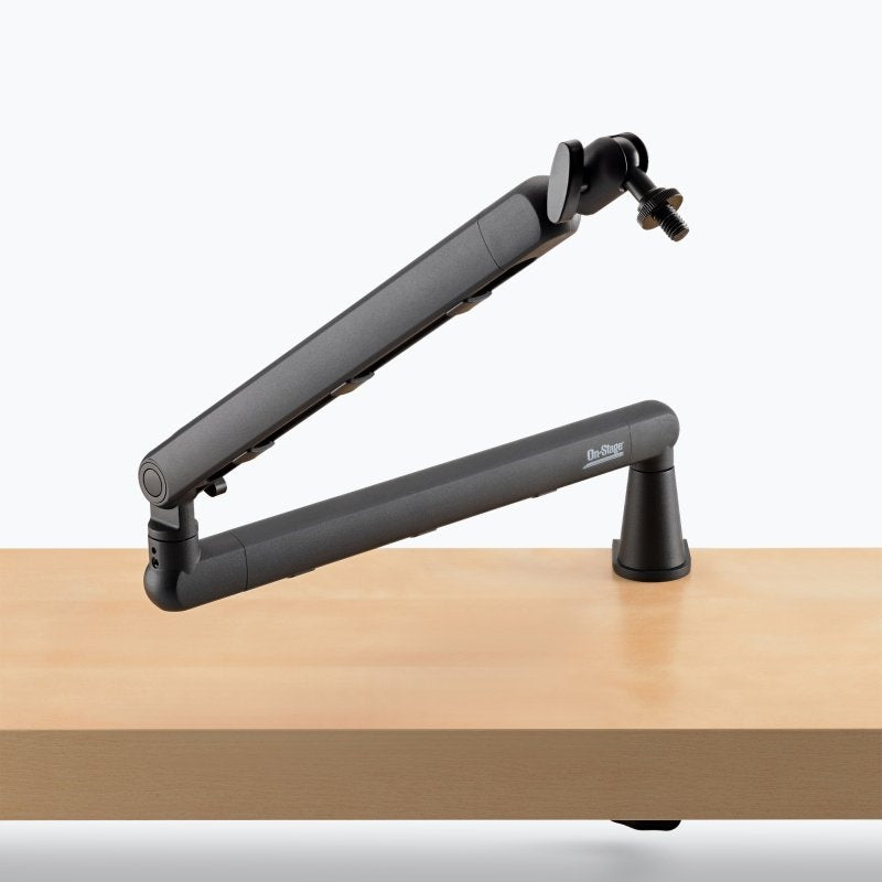 On-Stage MBS-LP1 Low Profile Broadcast Boom Arm For Desks