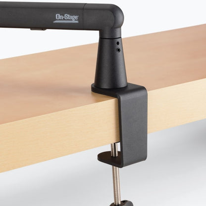 On-Stage MBS-LP1 Low Profile Broadcast Boom Arm For Desks