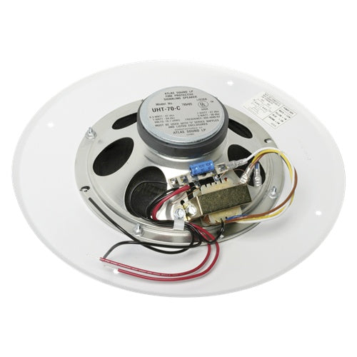 AtlasIED UHT70C-U51-8 8" In-Ceiling Fire Signaling Speaker With 70V Transformer